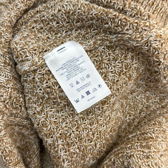 Lands End Crewneck Cable Knit Wool Blend Sweater 1X - Picture 6 of 6